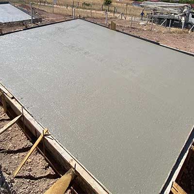 Prefabrik ve Konteyner Taban Betonu Yapımı Galerisi